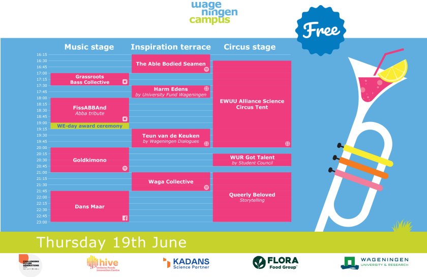 Festivalprogramma - Summervibes 2025